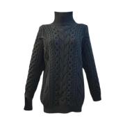 Pre-owned Wool tops Celine Vintage , Black , Dames