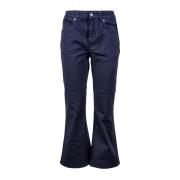 Retro Flared Jeans Mauro Grifoni , Blue , Dames