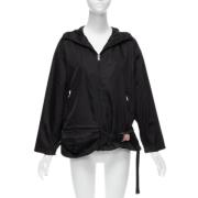 Pre-owned Nylon outerwear Prada Vintage , Black , Dames