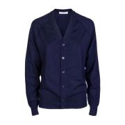 Cardigan Paolo Pecora , Blue , Heren