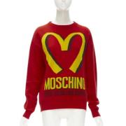 Pre-owned Fabric outerwear Moschino Pre-Owned , Red , Dames