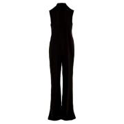 Zwarte Jumpsuit voor Vrouwen Douuod Woman , Black , Dames