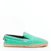 Pre-owned Leather espadrilles Jimmy Choo Pre-owned , Green , Dames