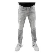 Stijlvolle Slim-fit Jeans Dsquared2 , Gray , Heren