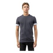 Klassiek Ronde Hals T-Shirt Dsquared2 , Gray , Heren