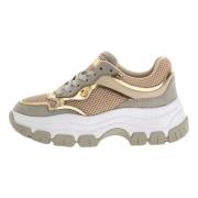 Brecky Sneaker, Stijlvolle Sneakers Guess , Beige , Dames