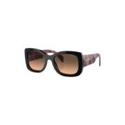 PR A08S 12O50C Zonnebril Prada , Brown , Dames