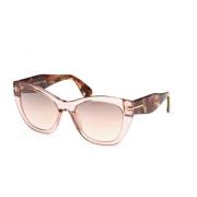 Verhoog je stijl met stijlvolle zonnebrillen Tom Ford , Multicolor , D...