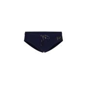 Donkerblauwe Nylon Strandkleding voor Heren Dolce & Gabbana , Blue , H...