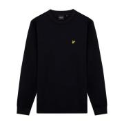 Relaxed longsleeve T-shirt Lyle & Scott , Black , Heren