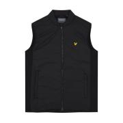 Golf Gilet Jas Lyle & Scott , Black , Heren