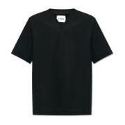 Katoenen T-shirt Jil Sander , Black , Heren