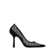 Elegante Zwarte Sandalen van Mesh - Delphine Alexander Wang , Black , ...