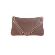 Pre-eigenaarleatherclutches Alexander Wang Pre-owned , Brown , Dames