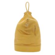 Pre-owned Leather shoulder-bags Loewe Pre-owned , Yellow , Unisex