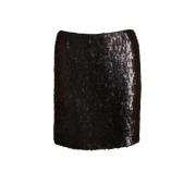 Pre-owned Silk bottoms Chanel Vintage , Black , Dames