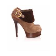 Pre-owned Schoenen Fendi Vintage , Brown , Dames