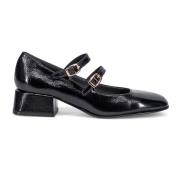 Elegante zwarte hakken Sangiorgio , Black , Dames