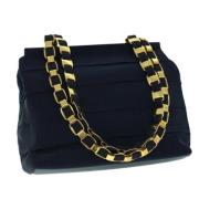 Pre-owned Fabric shoulder-bags Salvatore Ferragamo Pre-owned , Black ,...