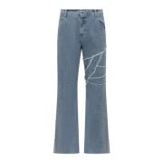 Wide Jeans Andersson Bell , Blue , Heren