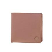 Pre-owned Leather wallets Chanel Vintage , Pink , Dames