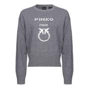 Sweatshirts Pinko , Gray , Dames