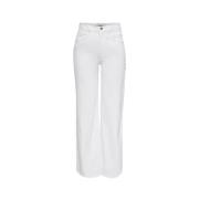 Klassieke Jeans Only , White , Dames