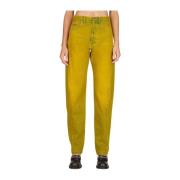 Gewassen Twist Seam Jeans Martine Rose , Yellow , Dames