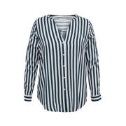 Stijlvolle Shirt Only Carmakoma , White , Dames