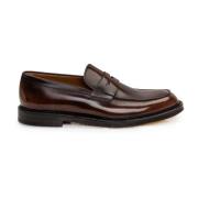 Penny Loafer Moccasins Doucal's , Brown , Heren