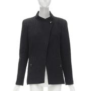 Pre-owned Cotton outerwear Chanel Vintage , Black , Dames