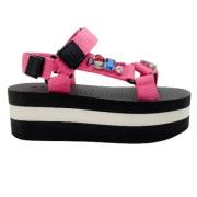 Pre-owned Canvas sandals Marni Pre-owned , Pink , Dames