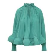 LS Falre Blouse Lanvin , Green , Dames