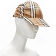 Pre-owned Cotton hats Burberry Vintage , Brown , Dames