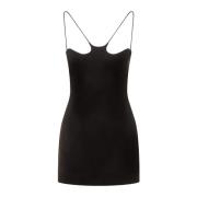 Korte Jurk - Abiti Monot , Black , Dames