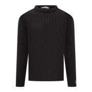 Sweater Buckles Collectie Versace , Black , Heren