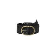Stijlvolle Taille Riem Only , Black , Dames