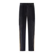 Corduroy Suit Broek Palm Angels , Blue , Heren