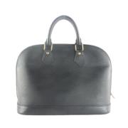 Pre-owned Leather louis-vuitton-bags Louis Vuitton Vintage , Black , D...