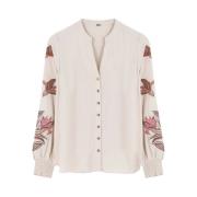 Ecru Carmen Blouses Gustav , Beige , Dames