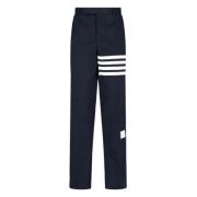 Slim-fit Trousers Thom Browne , Blue , Heren