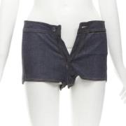 Pre-owned Cotton bottoms Gucci Vintage , Blue , Dames