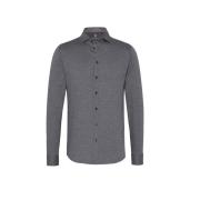 Grijze Overhemdjurk van Katoen met Slim Fit Desoto , Gray , Heren