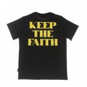 Faith Tee - Streetwear Collectie Propaganda , Black , Heren