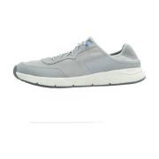 Stijlvolle lage-top herensneakers Clarks , Gray , Heren