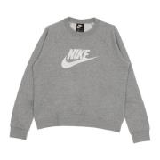 Essential Crew HBR Sweatshirt Nike , Gray , Dames