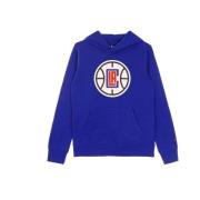 NBA Hoodie Club Fleece Logo Nike , Blue , Heren