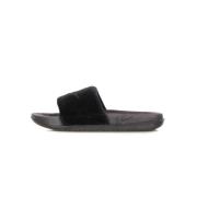 Zwarte Slide Streetwear Slippers Nike , Black , Dames
