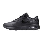 Air Max SC Leren Sneakers Nike , Black , Heren