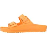 Sliders Birkenstock , Orange , Heren